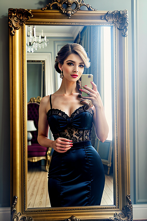 mirror selfie girl images